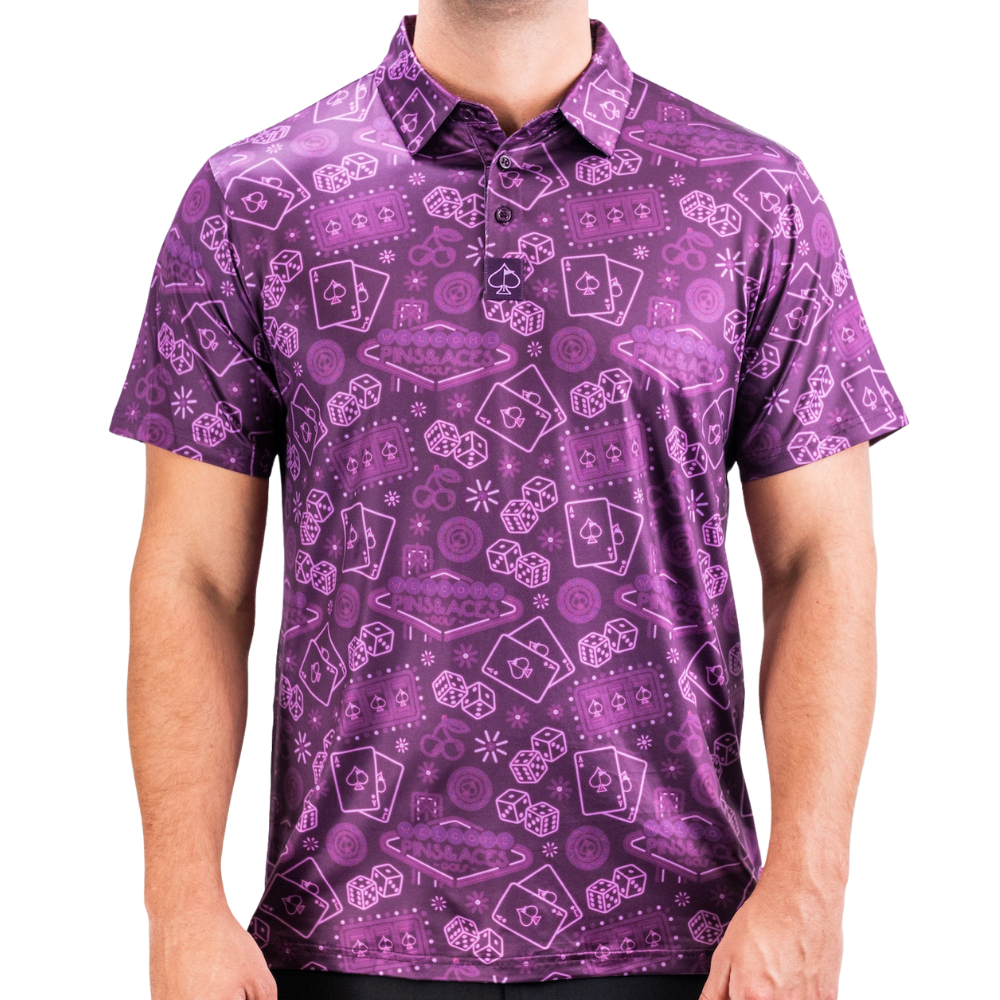 Pins & Aces Big Ace Men's Polo