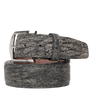 Len Belt South African Buffalo Cut to Fit Belt - Gray/Gray