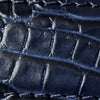 Antas Italian Matte Mock Crocodile Cut to Fit Men's Belt - Royal Blue/Navy
