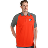 Antigua Houston Astros Nova Men's Polo - Orange
