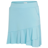 Greg Norman Crossover Flounce Women's Skort - Oasis Blue