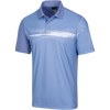 Greg Norman Lab Tee Time Men's Polo - Blue Stone