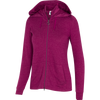 Greg Norman Caitlyn Full Zip Women's Jacket - Merlot Heather