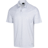 Greg Norman Lab Shark Shadow Men's Polo - Shark Gray