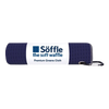 Soffle Waffle Towel - Navy Blue/Silver