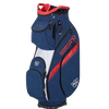 Wilson Staff EXO II Cart Bag - Navy/White/Red