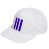 Adidas Tour 3 Stripes Men's Hat - White/Gray One