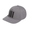 Adidas Tour 3 Stripes Men's Hat - Grey Three
