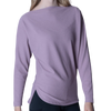Levelwear Verve Kandi Off The Shoulder Ladies Top - Elderberry