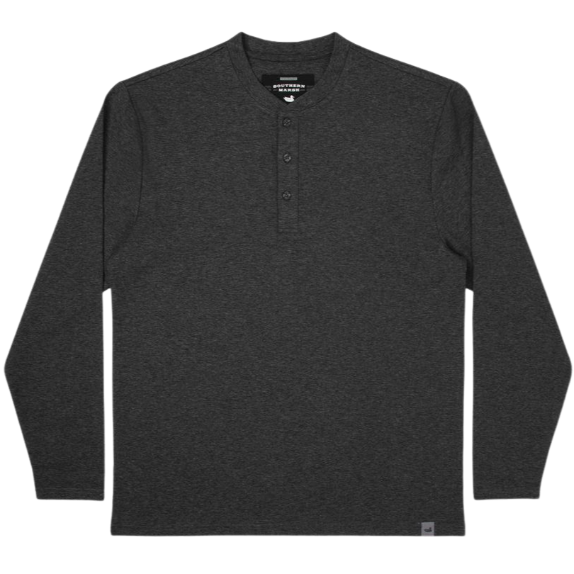 Southern Marsh MarshLux Henley Performance Long Sleeve Shirt