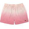Southern Marsh Dockside Swim Trunk - Herringbone Fade Strawberry Fizz
