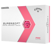 Callaway Golf Supersoft Golf Balls - Matte Pink