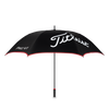 Titleist Tour Single Umbrella - Black/Red