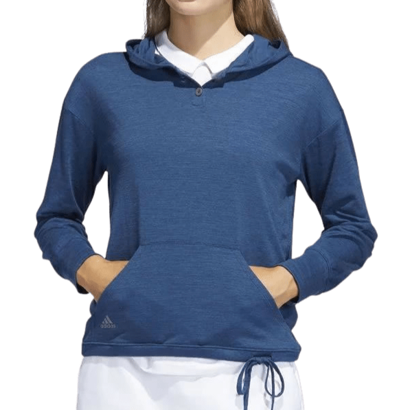 Adidas Essentials Slub Women's 1/4 Button Hoodie