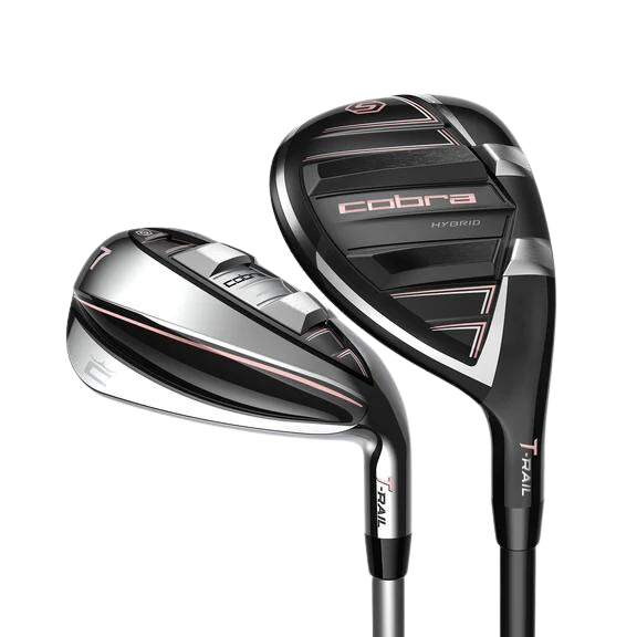 Cobra Women's T-Rail Hybrid Iron Set