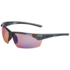 Tifosi Track Sunglasses - Satin Vapor AC Red Lens