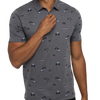 TravisMathew Ensenada Men's Polo - Heather Dark Grey