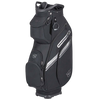 Wilson Staff EXO II Cart Bag - Black Silver