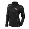 Columbia Lamar University Omni-Wick Women's Shotgun 1/4 Zip Jacket - Black