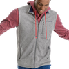 Southern Tide Samson Peak Sweater Fleece Men's Vest - Steel Grey