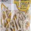Pride Professional Tee System Pro Length - White/Yellow