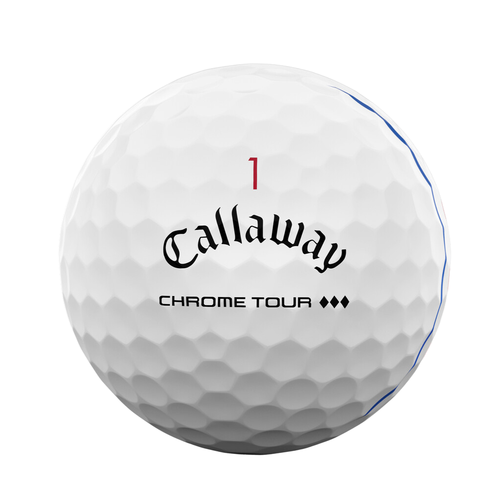 Callaway Golf '25 Chrome Tour TD Triple Track Golf Ball