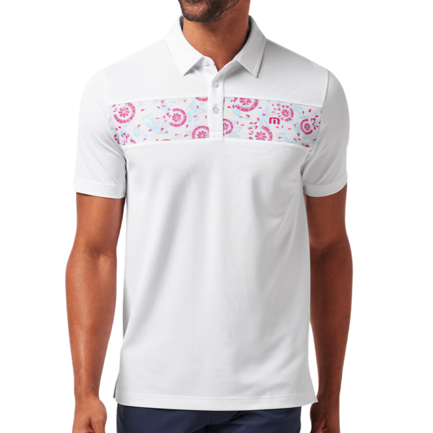 TravisMathew Good Good Flourish Men's Polo