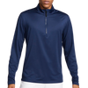 Nike Dri Fit Victory 1/2 Zip Men's Pullover - Midnight Navy/White