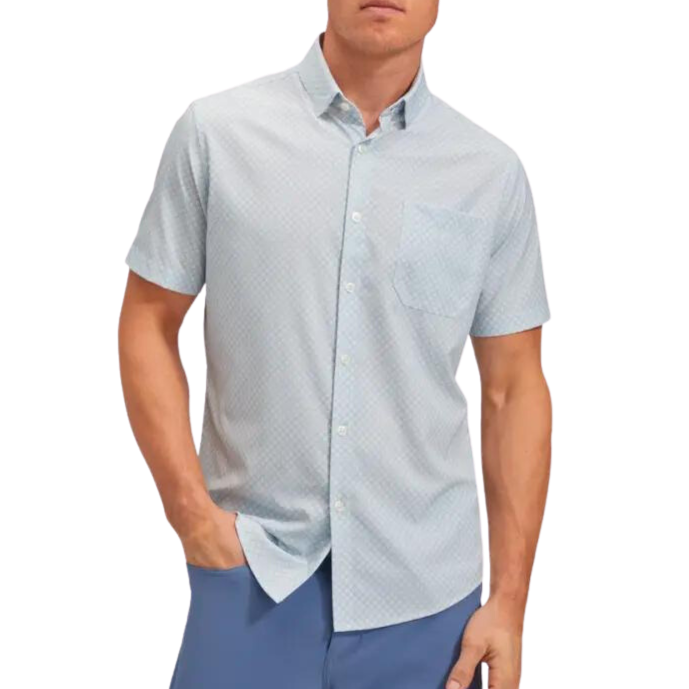 Mizzen+Main Leeward Short Sleeve Men's Dress Shirt