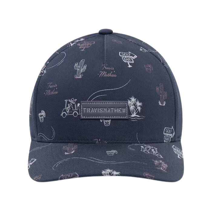 TravisMathew Drop In The Ocean Men's Snapback Hat