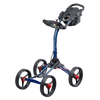 Bag Boy Quad XL Push Cart - Navy/Red