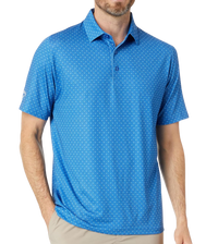 Thumbnail for Callaway Golf Swing Tech All Over Chevron Twill Men's Polo