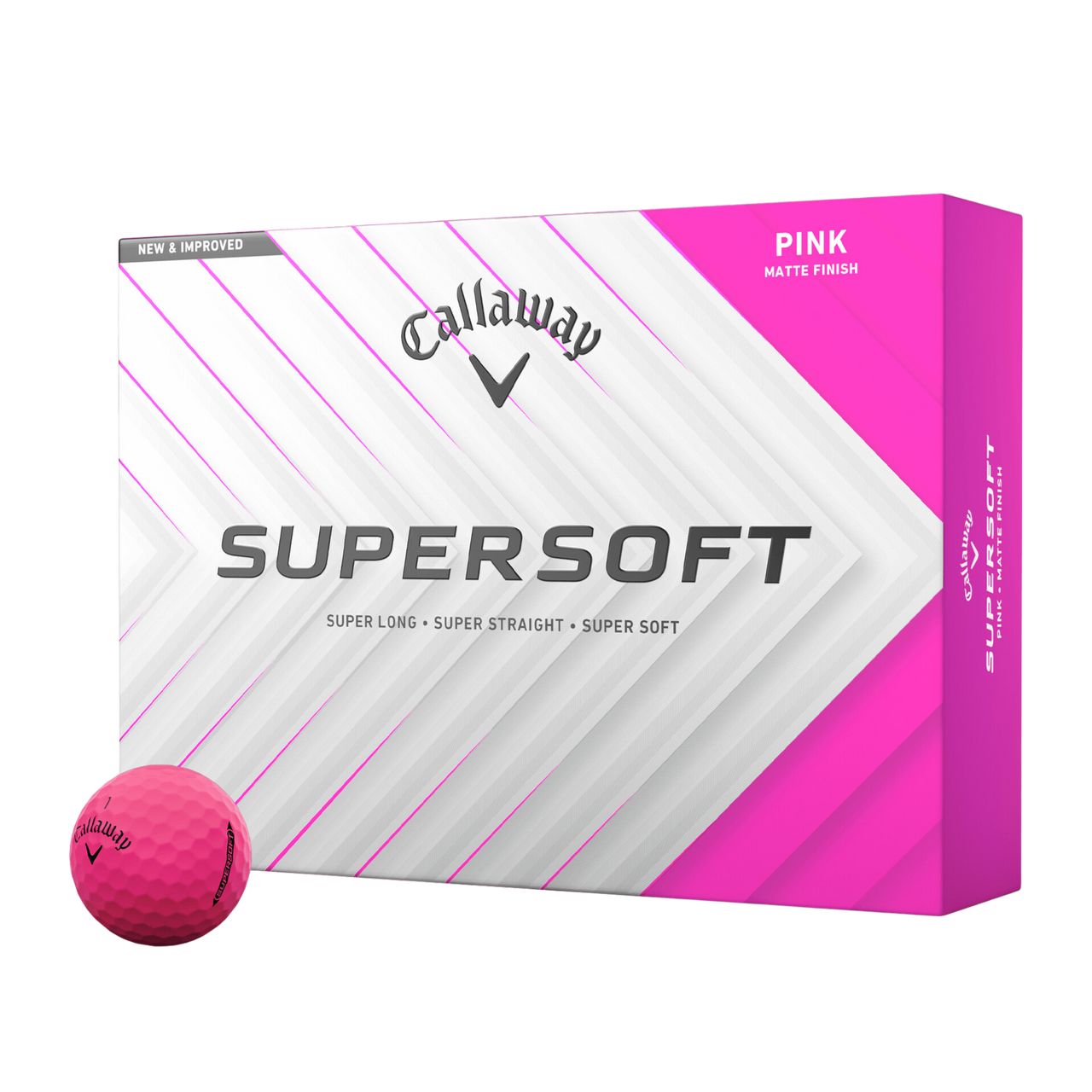 Callaway Golf '25 Supersoft Matte Golf Balls