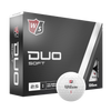 Wilson 2023 DUO Soft Golf Balls - White