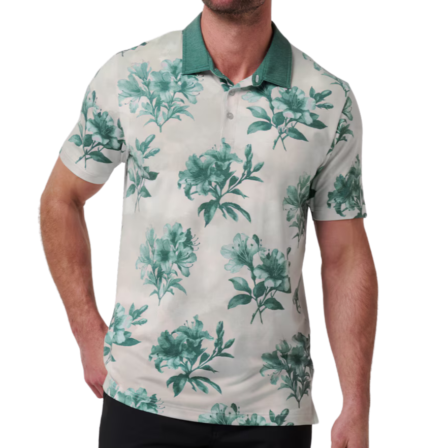 TravisMathew Featherweight Magnolia Men's Polo