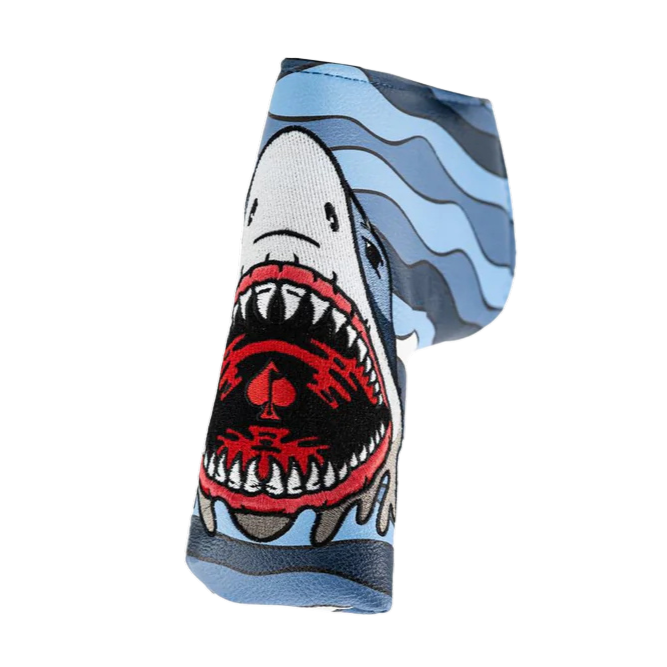 Pins & Aces Shark Attack Blade Putter Cover