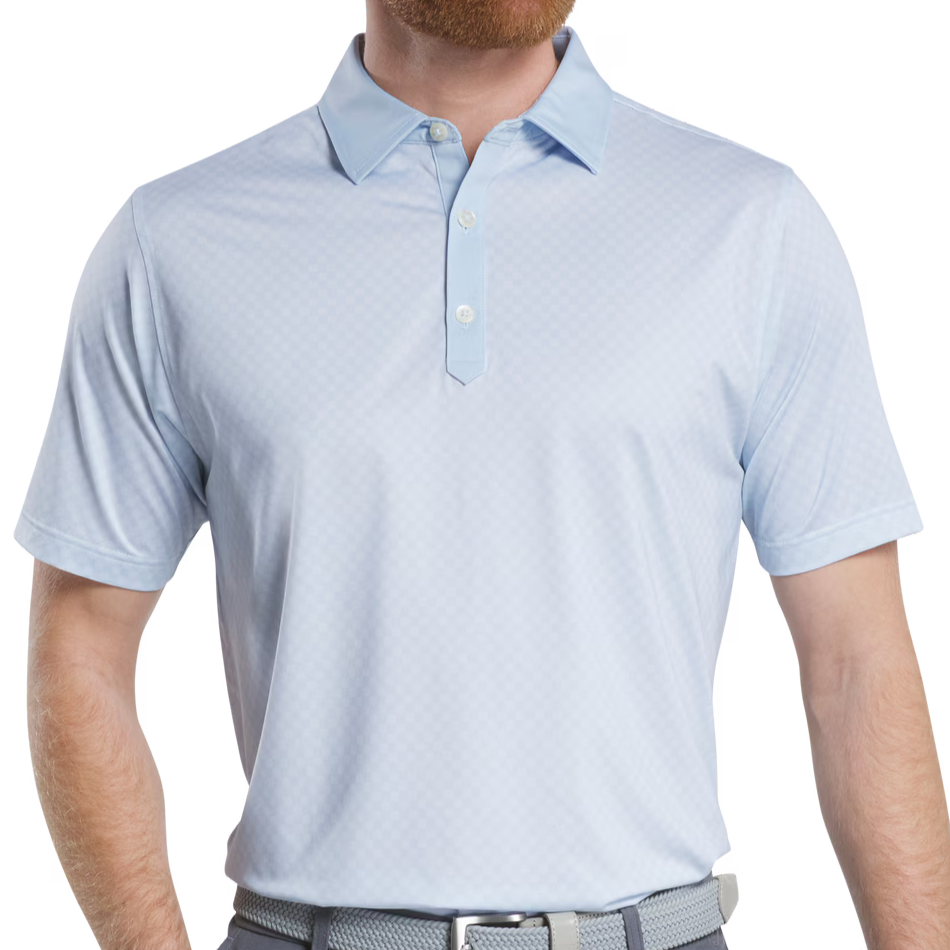 FootJoy Checker Print Men's Polo