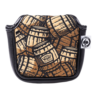 Pins & Aces Bourbon Barrel Mallet Putter Cover