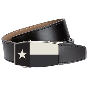 Nexbelt Aston Pewter Texas Etched Smooth Strap Belt