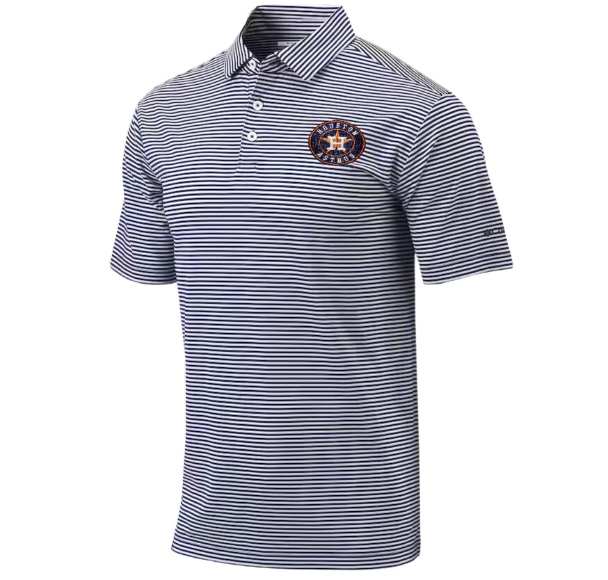 Columbia Houston Astros Omni-Wick Club Invite Men's Polo