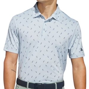 Adidas Ultimate365 Printed Slice Mesh Men's Polo