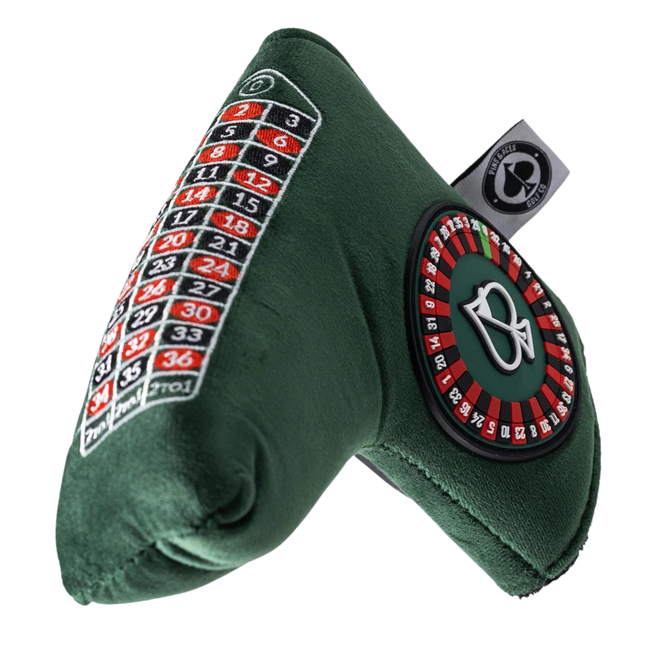 Pins and Aces Roulette Blade Putter Cover