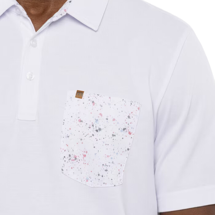 Travis Mathew Splatter Pocket Men's Polo