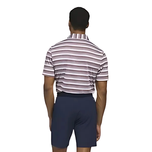 Adidas Two Color Stripe Men's Polo