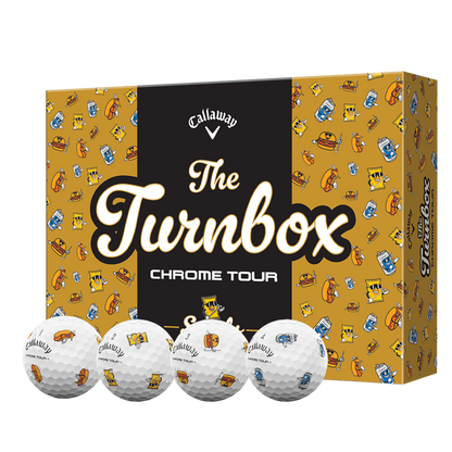 Callaway Golf Chrome Tour Turn Box Golf Ball