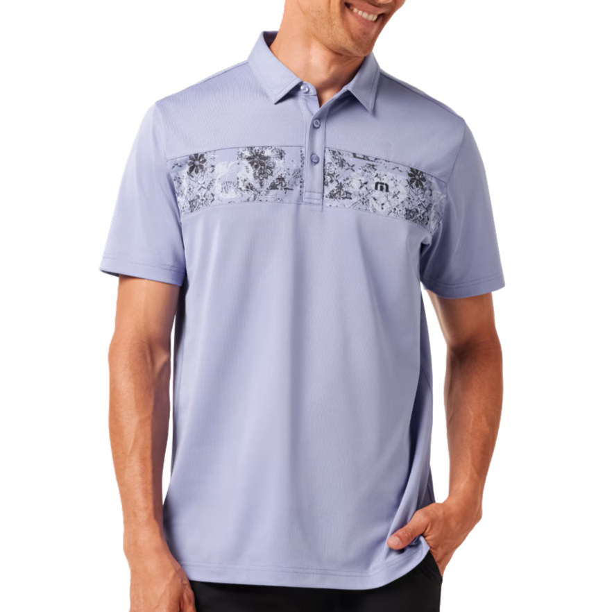 TravisMathew Good Good Chest Stripe Men's Polo