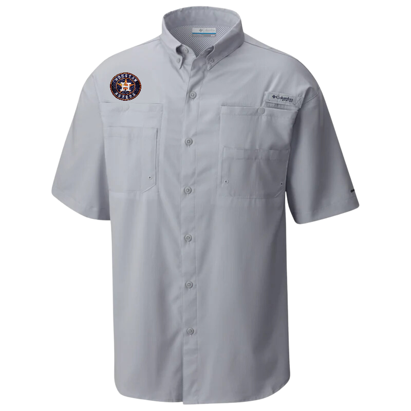 Columbia '24 Astros Tamiami Men's Short Sleeve Shirt