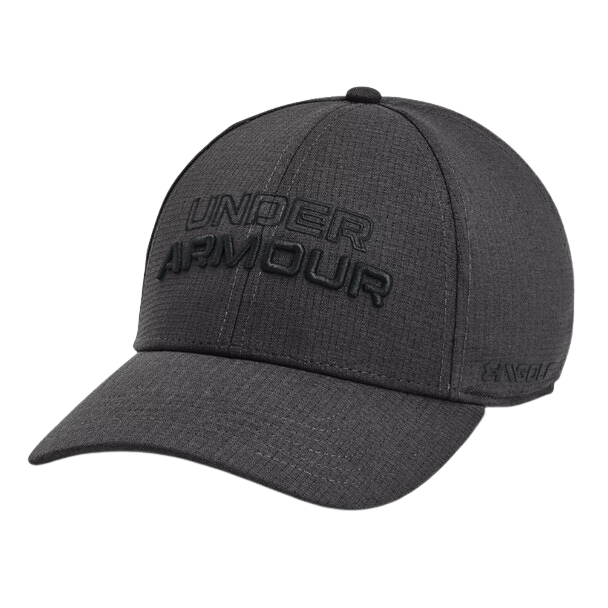 Under Armour UA Jordan Spieth Tour Stretch Fit Hat - Jet Grey / L/XL
