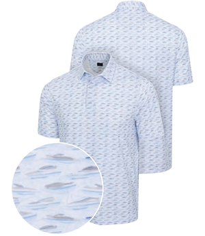 Greg Norman ML75 Stretch Jersey Yacht Club Men's Polo