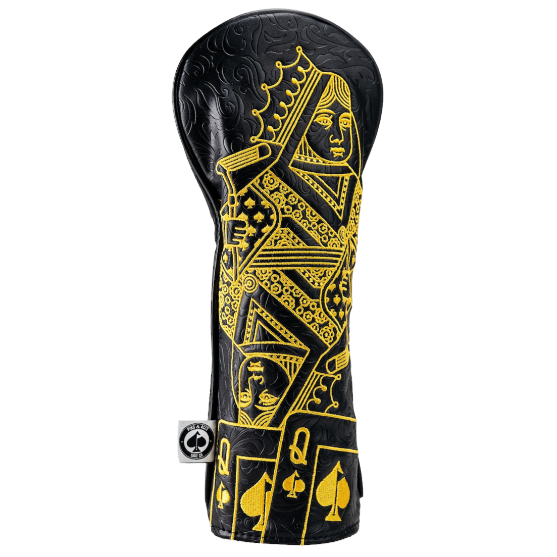 Pins & Aces Queen of Spades Fairway Cover